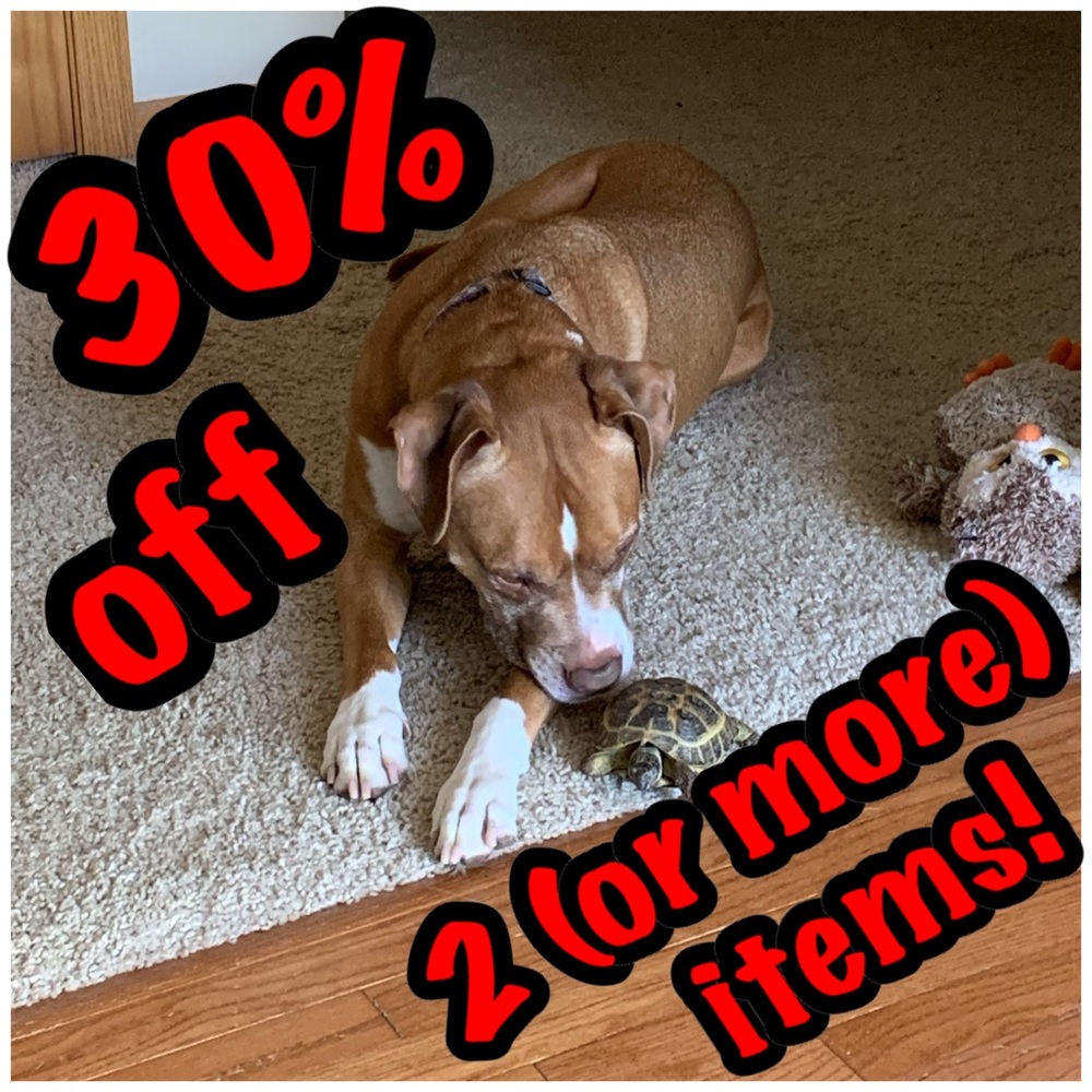 30% off 2 (or more) items!